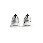 Men’s Track Sneaker in Silver/white/black - Image 5